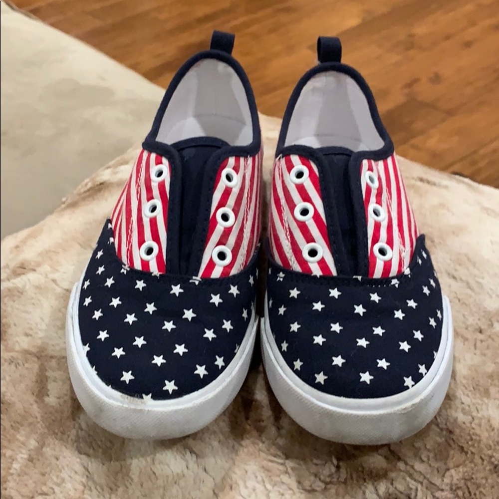 ⭐️ 3 for $15 ⭐️ Patriotic Slip On Sneaker